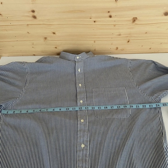 ARROW COMPANY Pastime Men’s Size 16-34/35 Rounded Collar Button Front Shirt - Picture 8 of 10